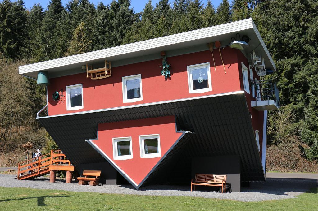 Ferienwohnung Am-Brueckenrain Frankenau Exterior foto
