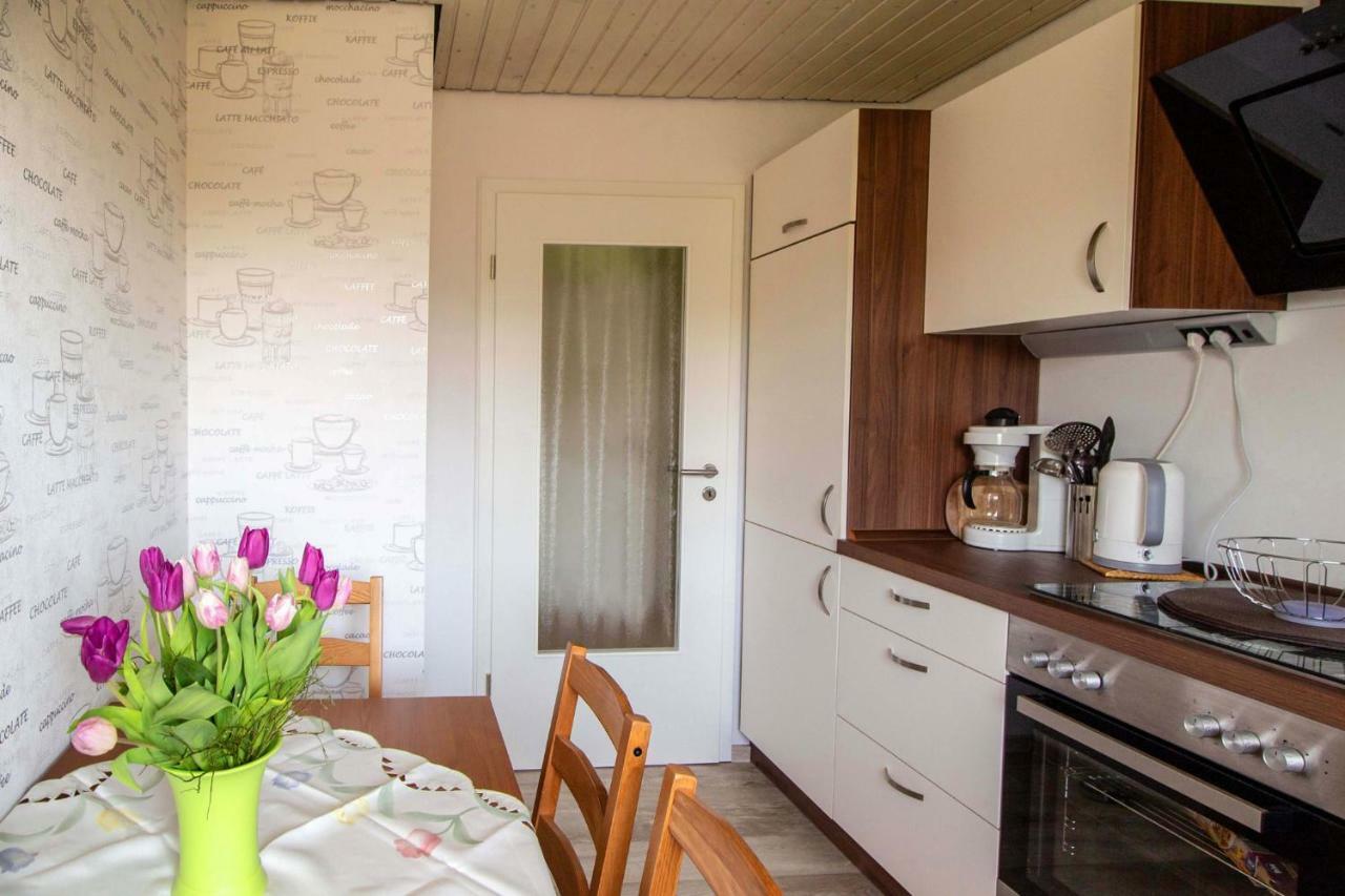 Ferienwohnung Am-Brueckenrain Frankenau Exterior foto
