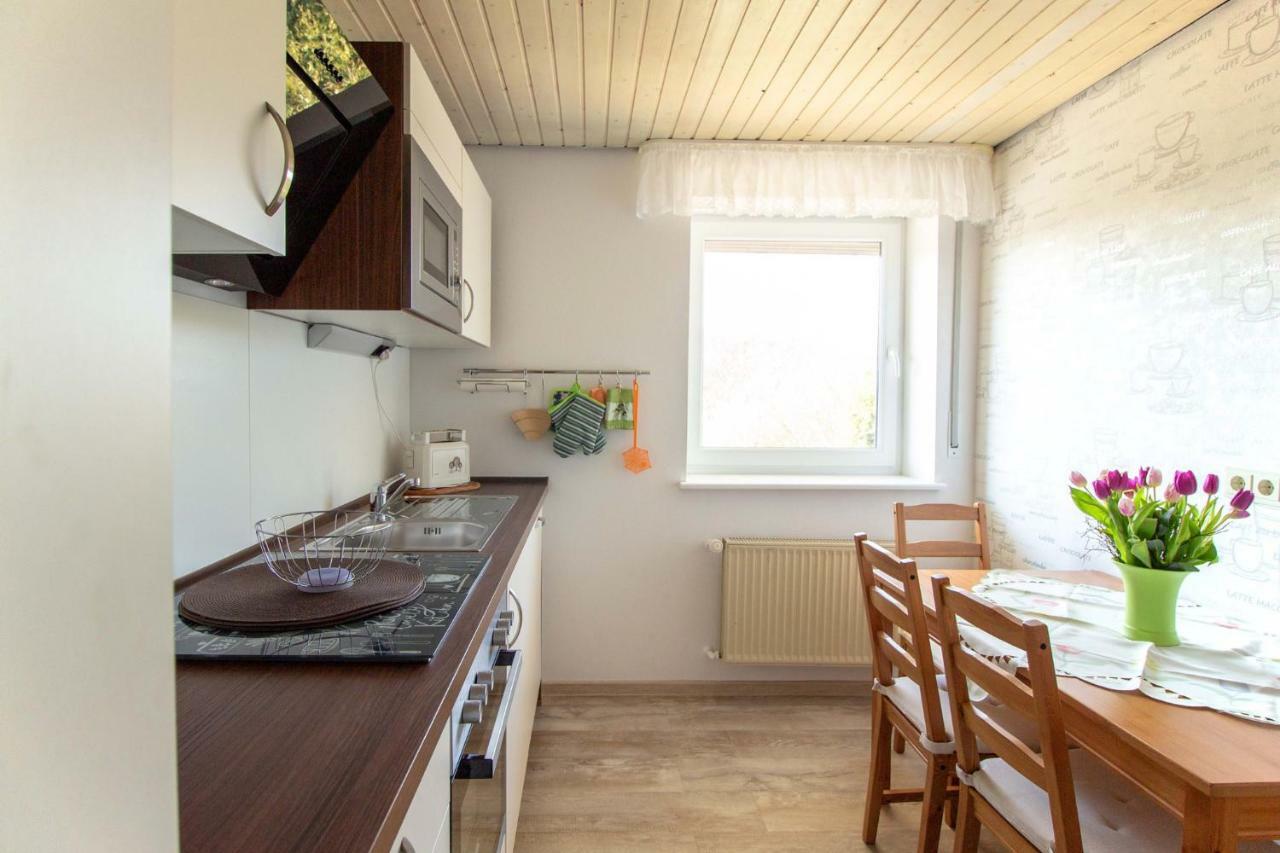 Ferienwohnung Am-Brueckenrain Frankenau Exterior foto
